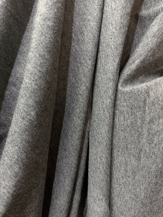 Cotton Spandex Jersey 12 OZ - Heather Grey