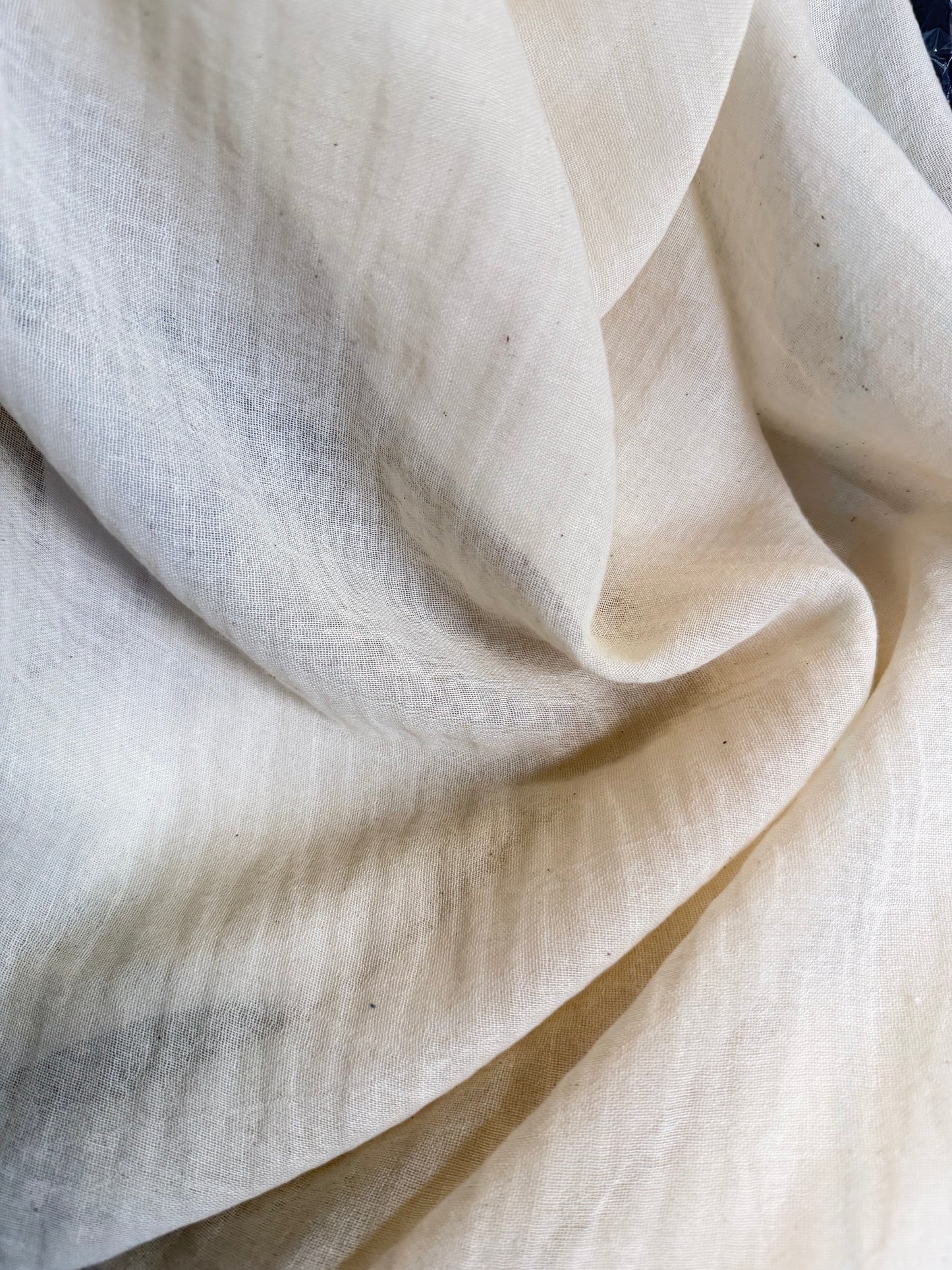 Delicate Cotton Gauze - Ivory Beige
