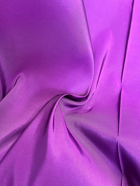 Silk Faille - Orchid Purple