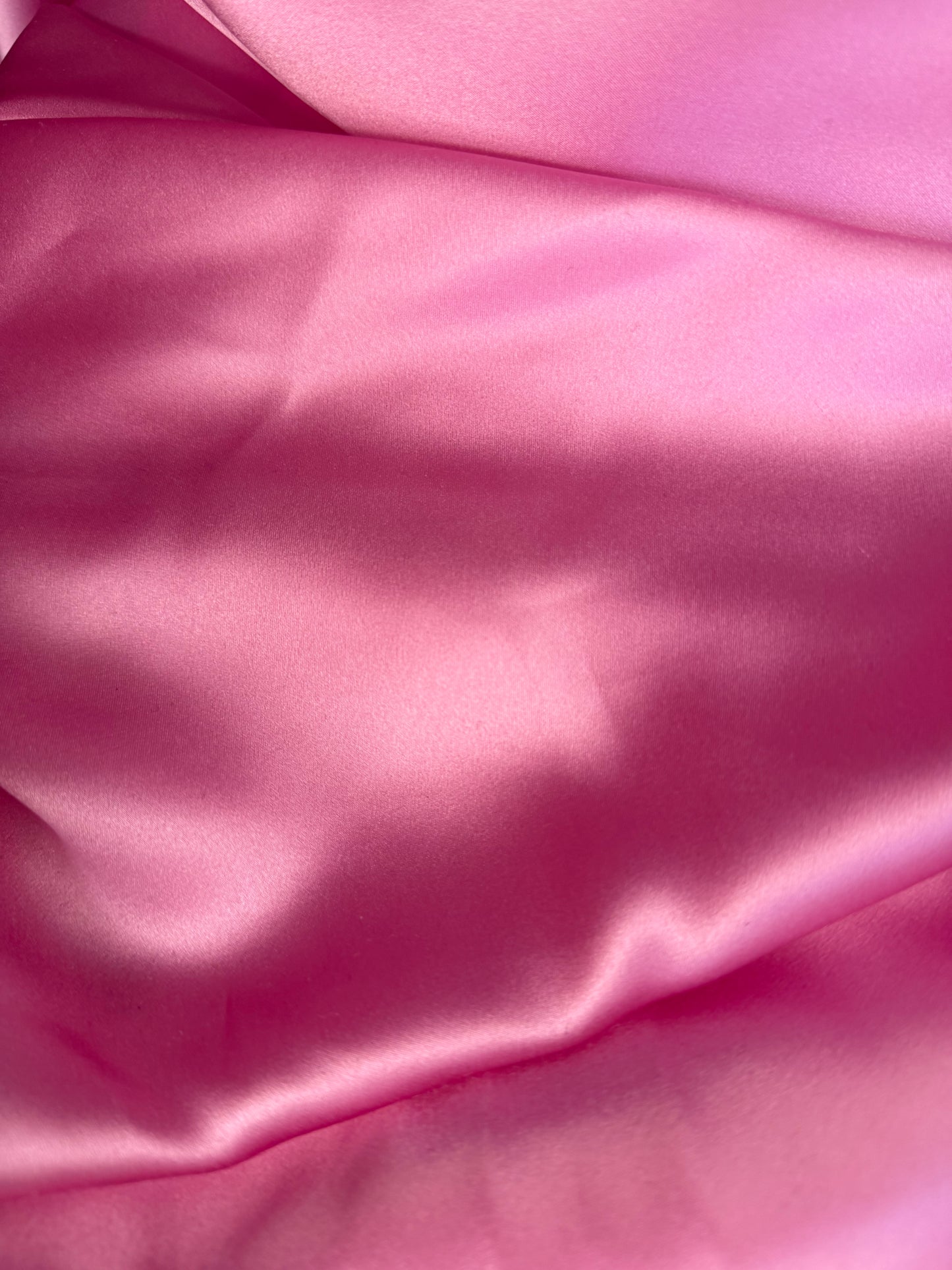 Silk Charmeuse - Bubble Gum Pink