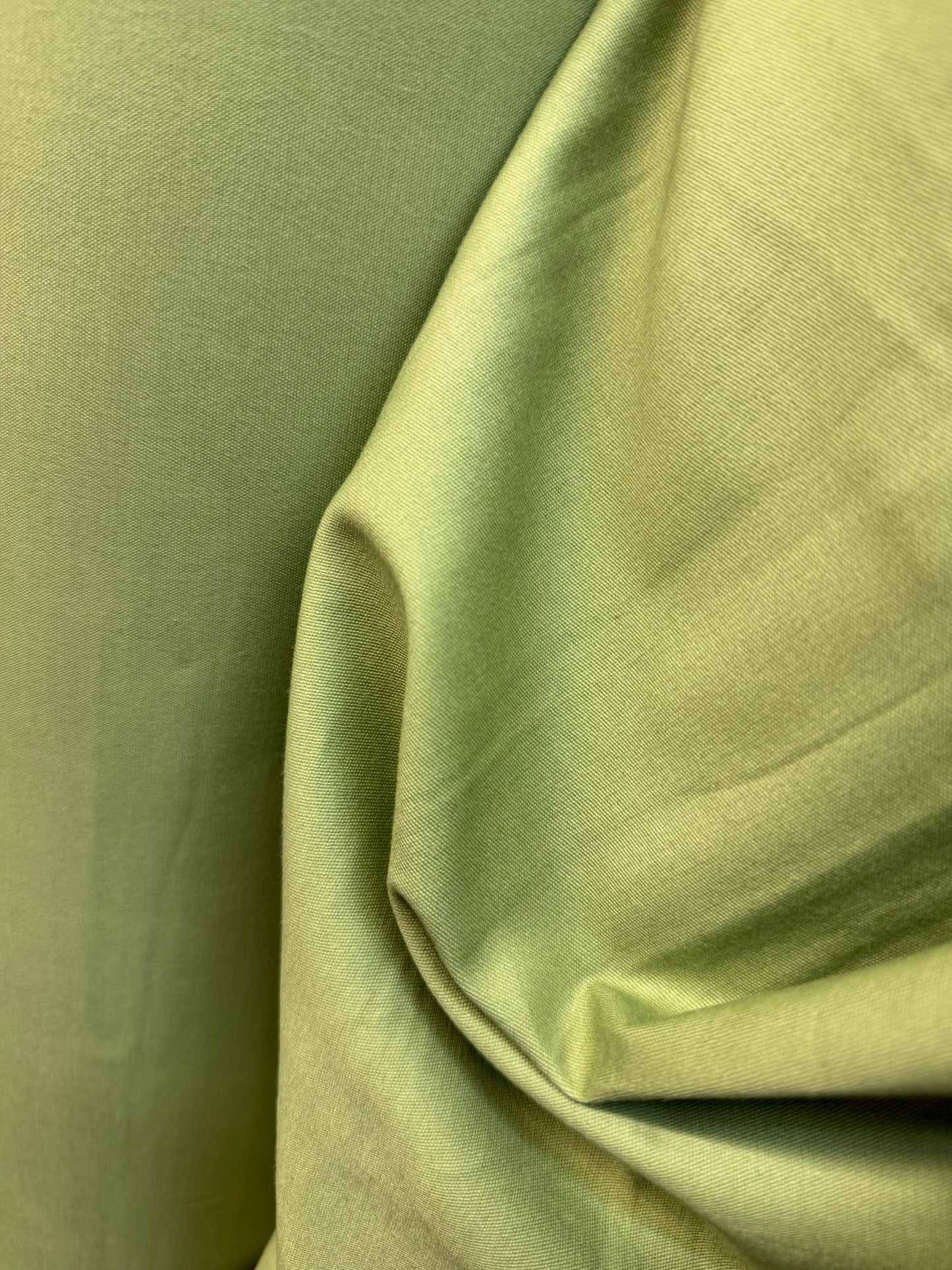 Stretch Cotton Twill - Spring Green