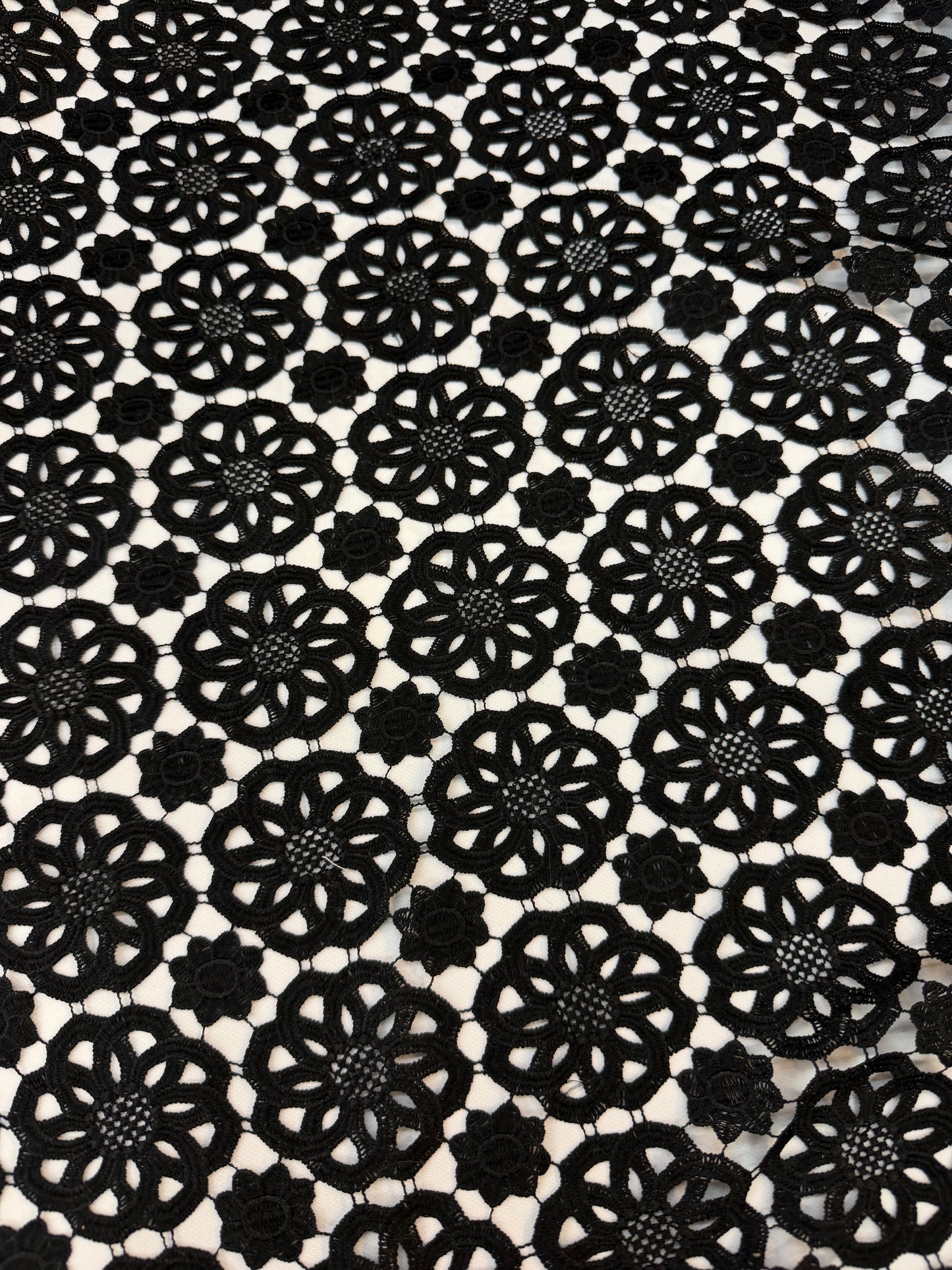 Poly Rayon Lace - Black