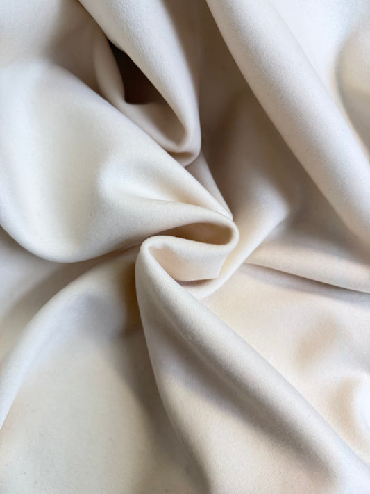 Heritage Label - Designer Italian Cashmere Wool - Ivory
