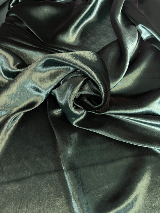Italian Silk Velvet - Emerald Green