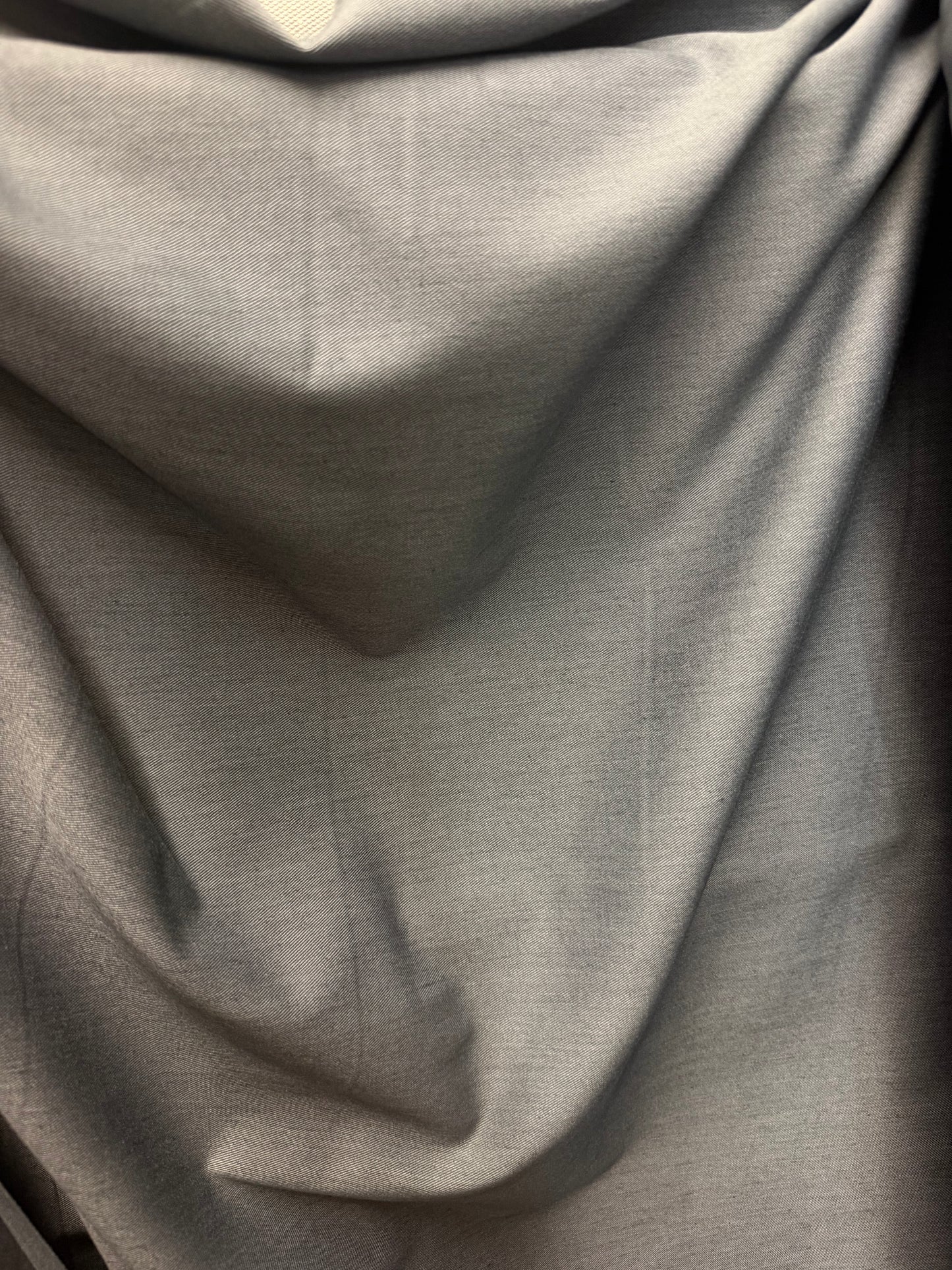 Stretch Poly Rayon Suiting - Medium Grey