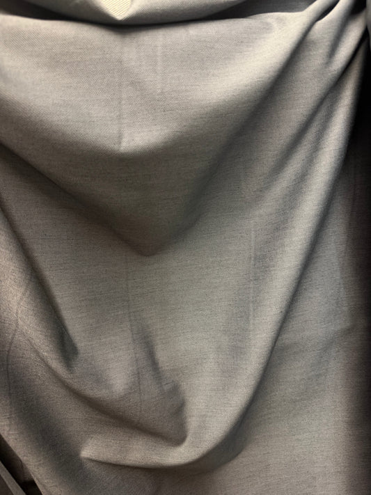 Stretch Poly Rayon Suiting - Medium Grey