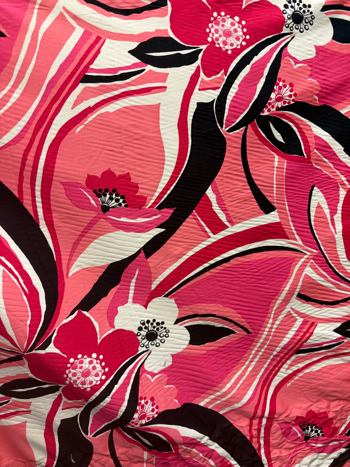 Floral Cotton Print - Mod Hibiscus
