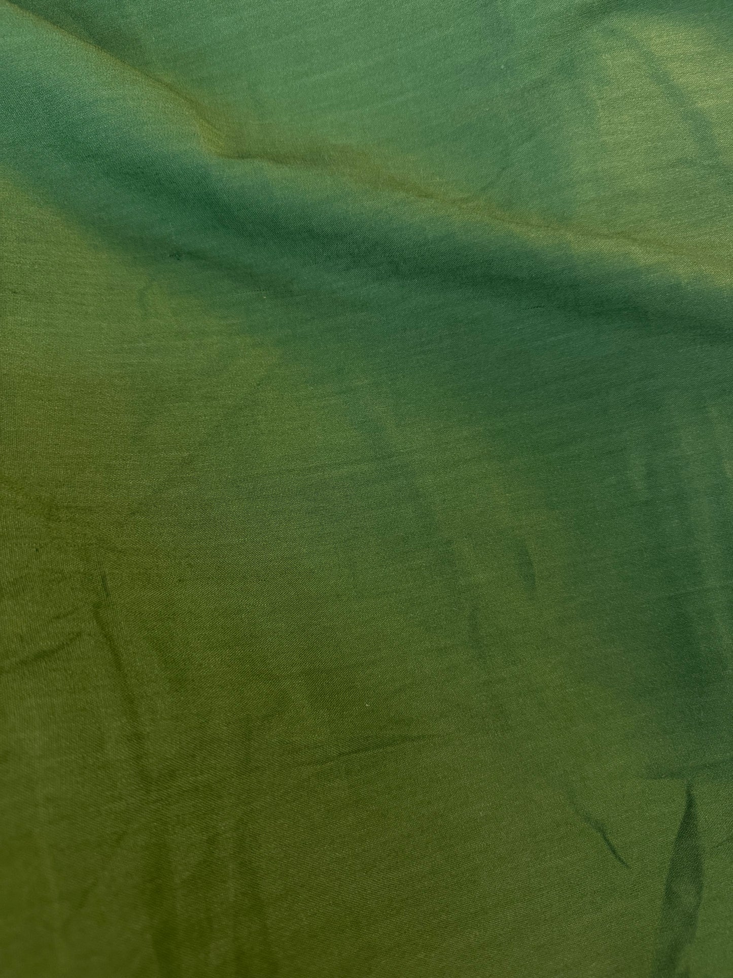 Stretch Linen - Forest Green