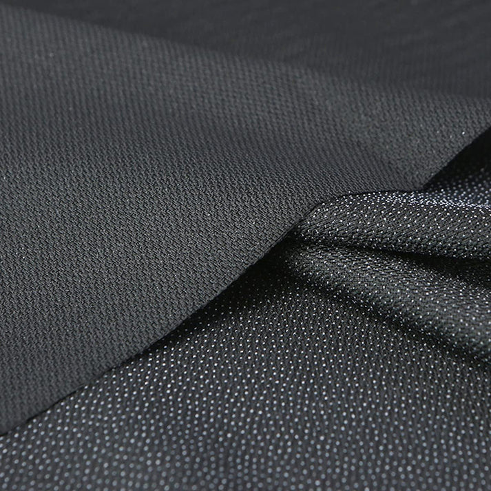 German Fusible Woven Interfacing 48 Inch - Black – metrotextilesnyc