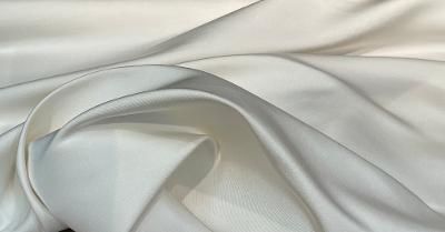100% Silk Faille - Off White