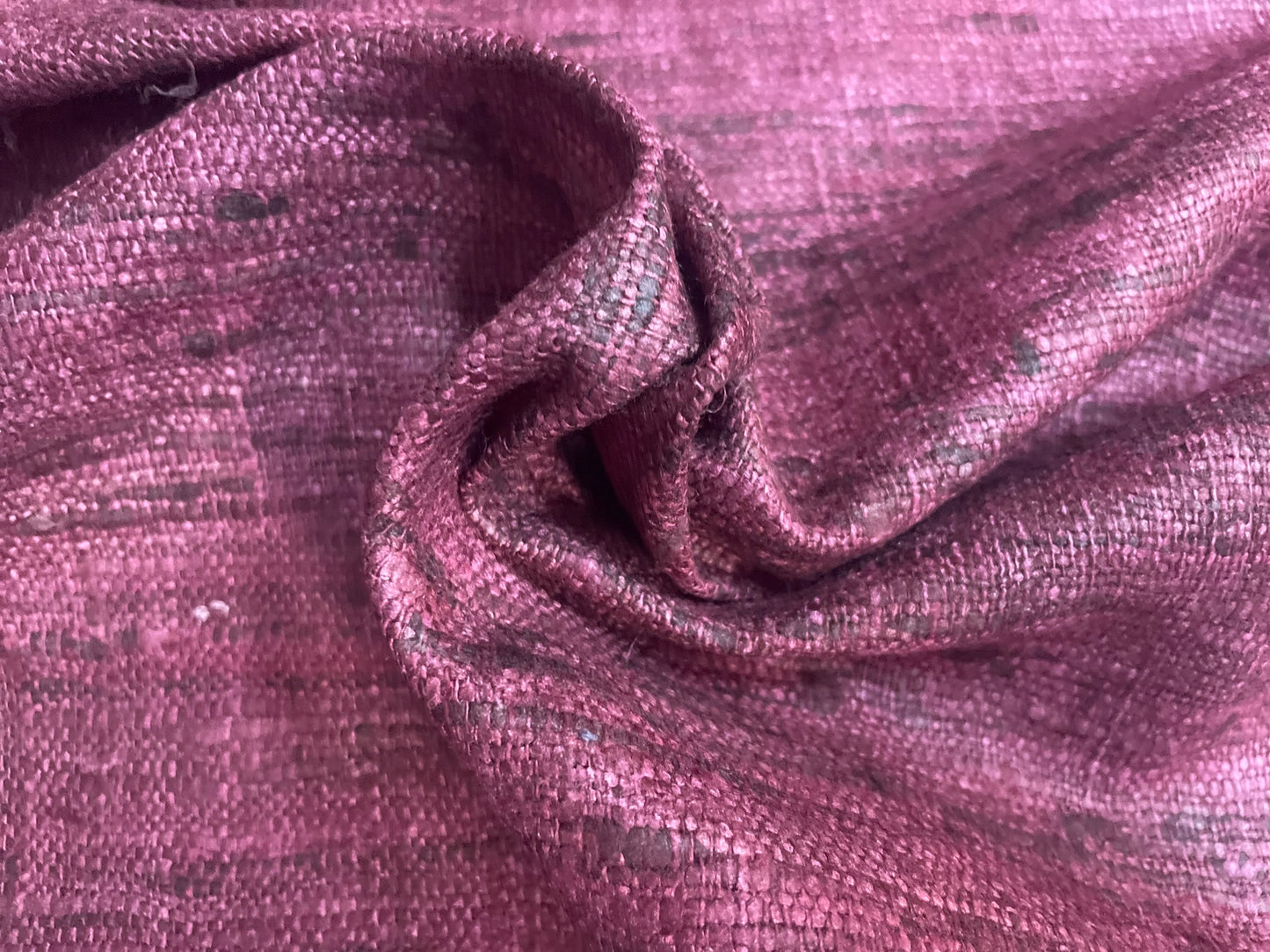 Silk Textured Suiting - Beetroot