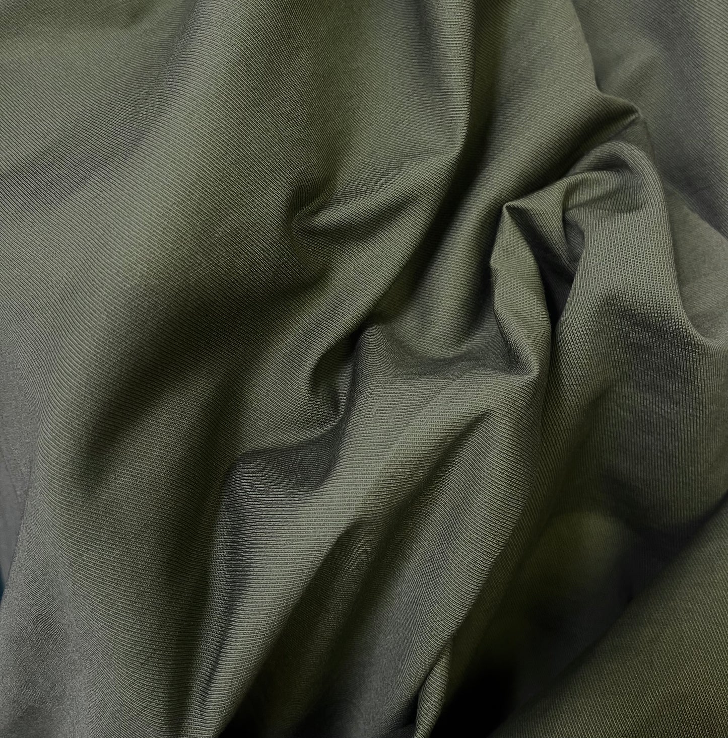 Cotton Twill - Olive Green