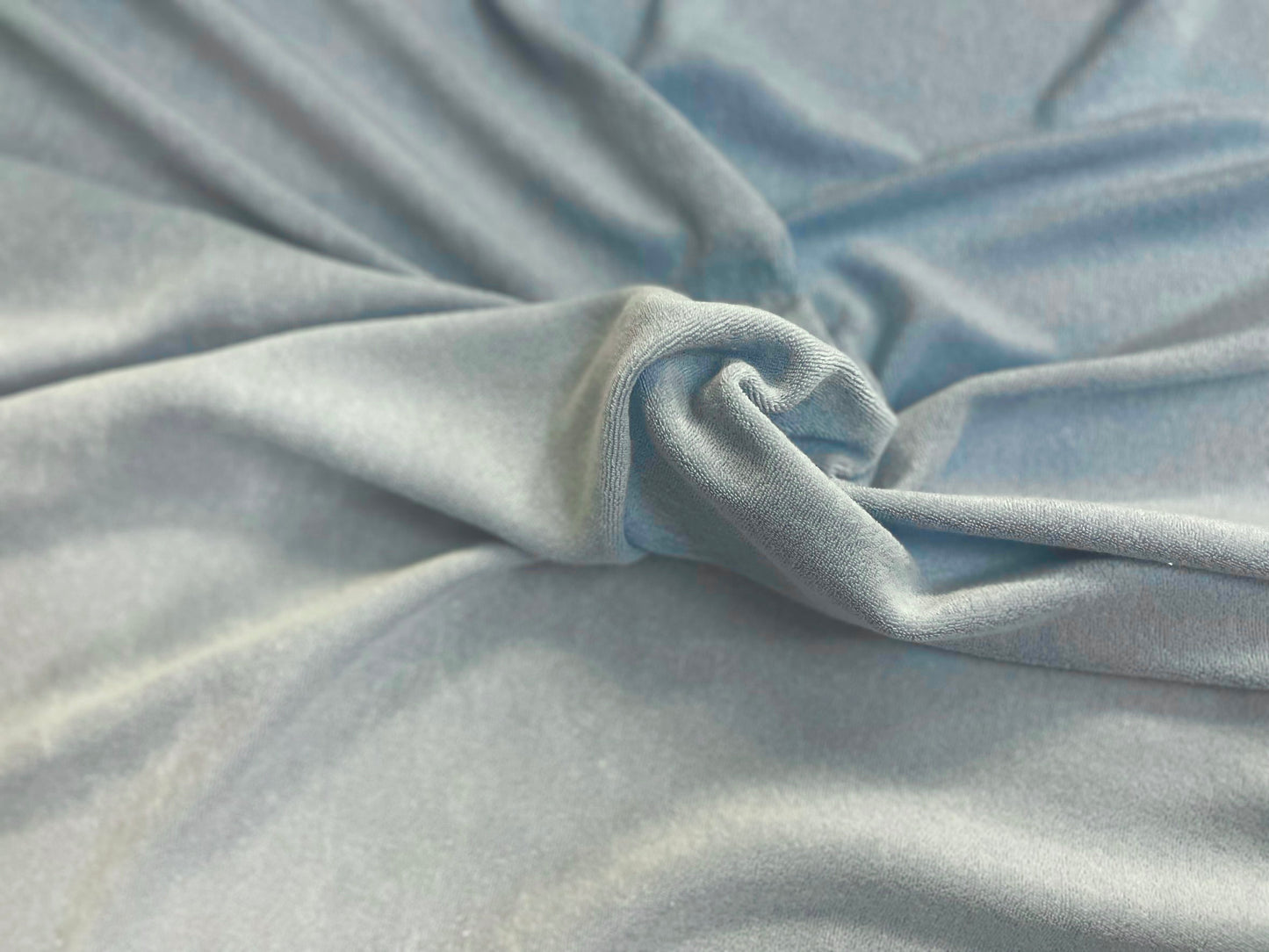 Cotton French Terry - Light Blue