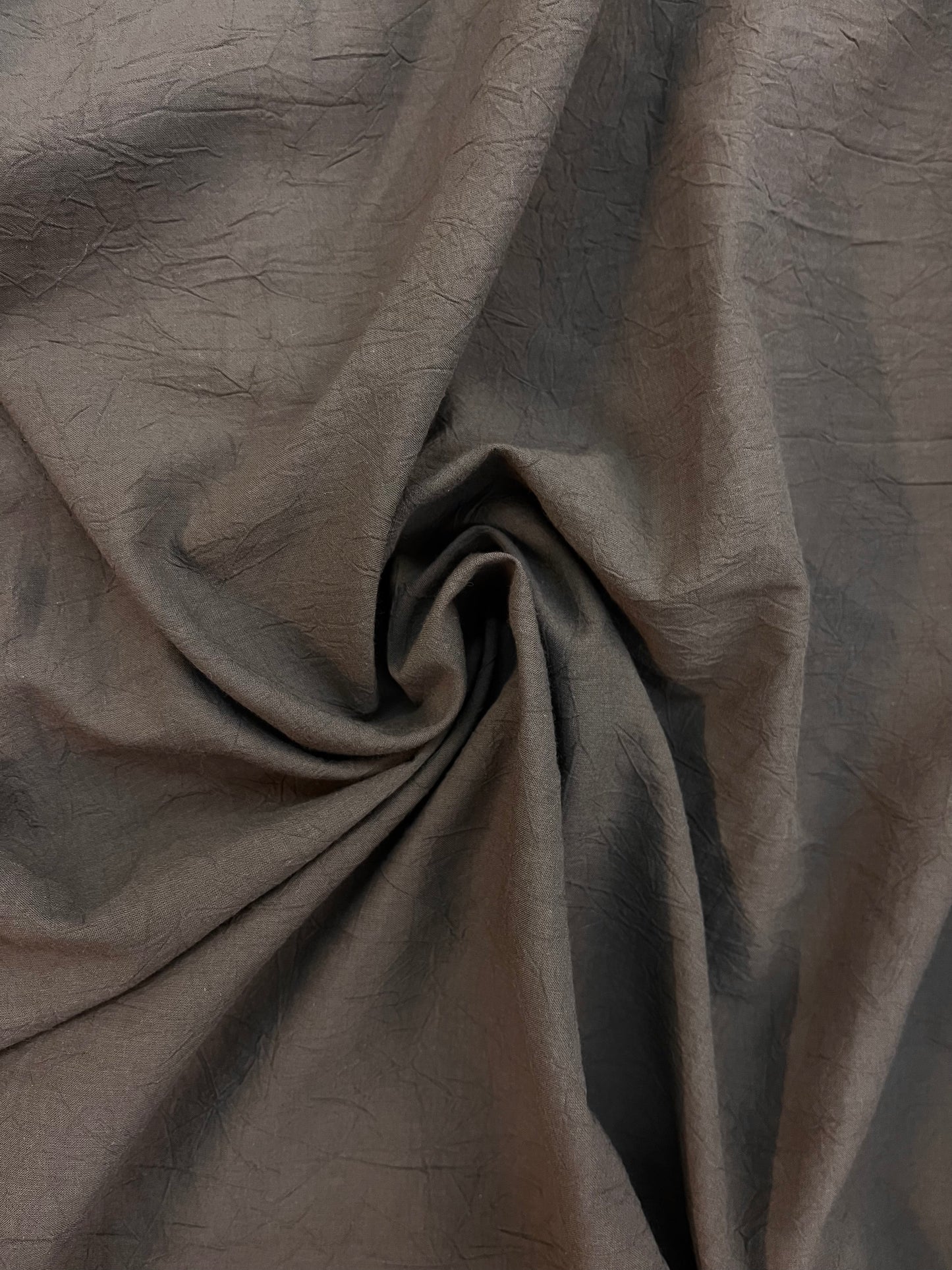 Crinkled Cotton - Light Brown