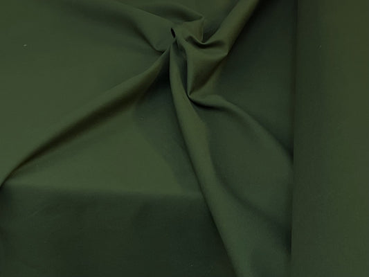Cotton Canvas Twill - Olive Green