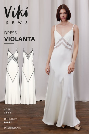 Poly Taffeta - Off-White & Silver Lurex