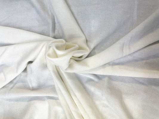 Poly/Rayon Sweater Knit - Winter White