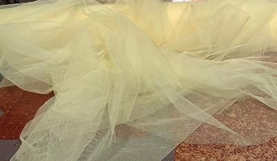 Light Tulle Soft - Pastel Yellow