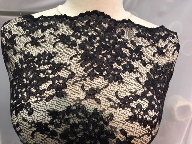 Light Weight Lace- Black
