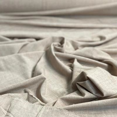 Stretch Poly Rayon Suiting - Beige