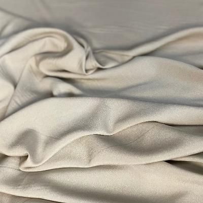 Italian Poly Crepe- Green ( Taupe )