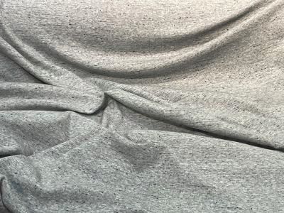 Cotton Ribbed Jersey - Gray / Black