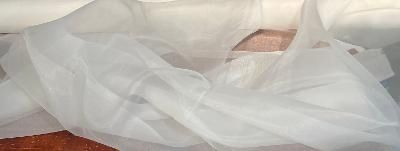 Japanese Poly Organza- Off White