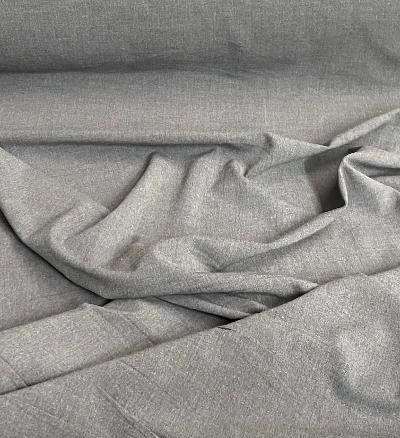 Stretch Poly Rayon Suiting - Gray