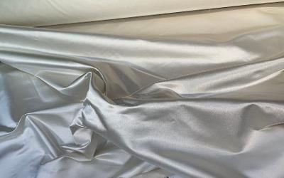 Silver Silk Fabric, Satin Fabric, Satin, Silk Satin Fabric, Silk, Silk Satin,  Satin Stoff, Puppenhaare, Seidensatin, Silk Fabrics, Tissu -  Canada