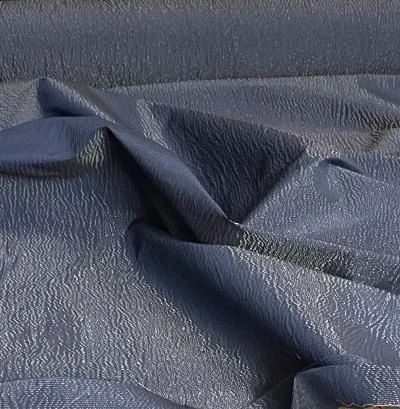 Italian Textured Cotton - Navy