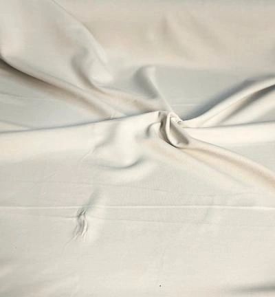 Italian Pearl Grey Double-Knit Fine Twill