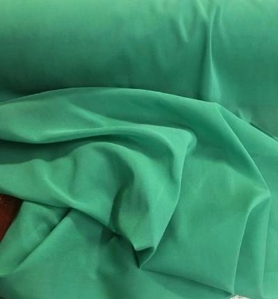 Stretch silk chiffon- Green
