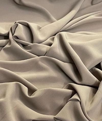 Stretch Poly Crepe- Light Taupe