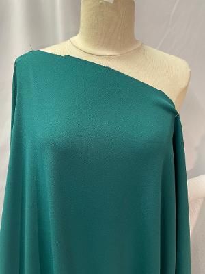 Stretch Poly Knit -Antique Green ( Crepe Finish)