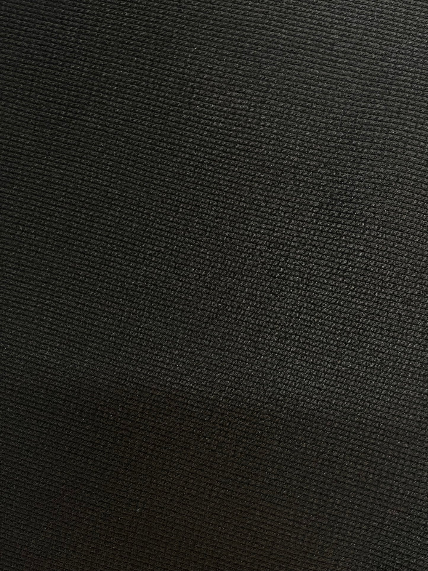 Cotton Thermal Jersey - Jet Black