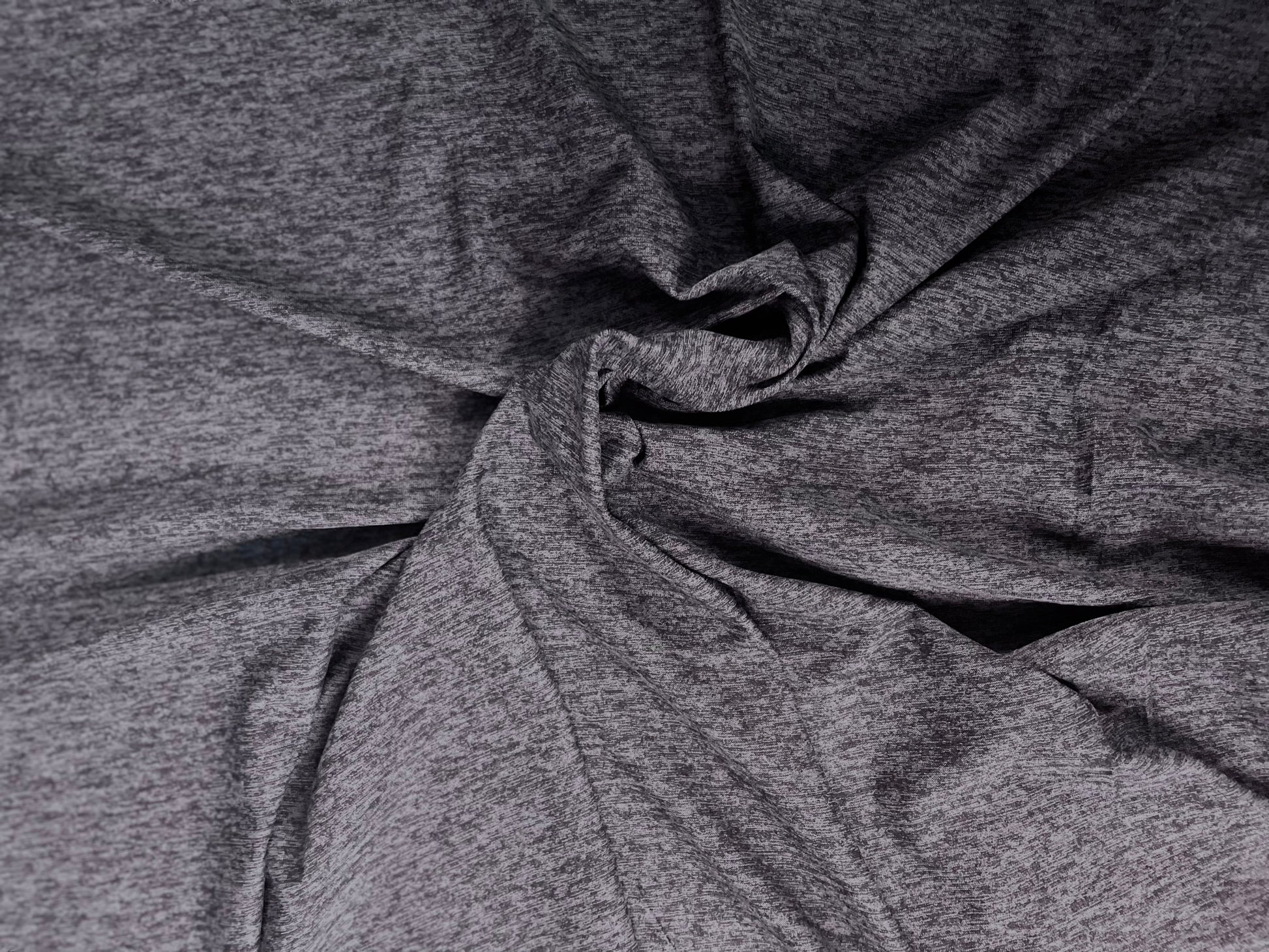 Charcoal Grey Lining Fabric, Lightweight Polyester