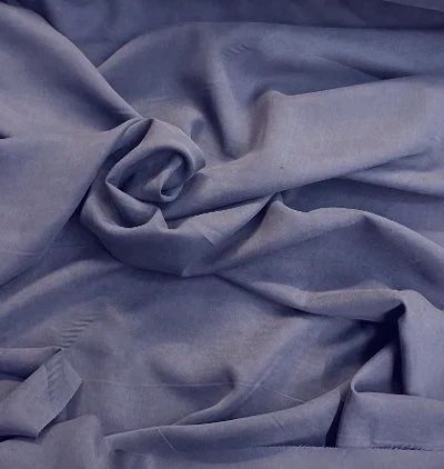Italian Navy Blue Pre-Washed Rayon