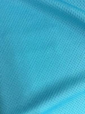 Textured Poly Jersey -Horizon Blue
