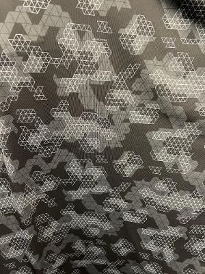 ITY Grey Geometric Honeycomb Print