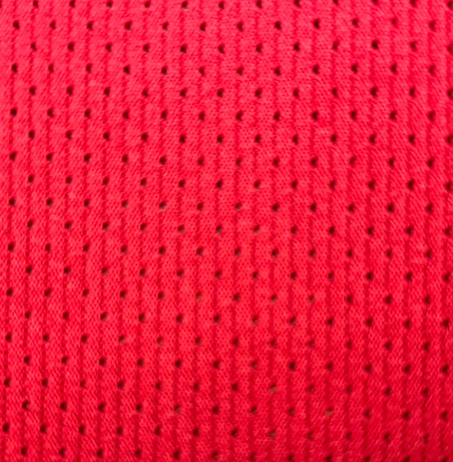 Red Sport Poly Jersey Mesh