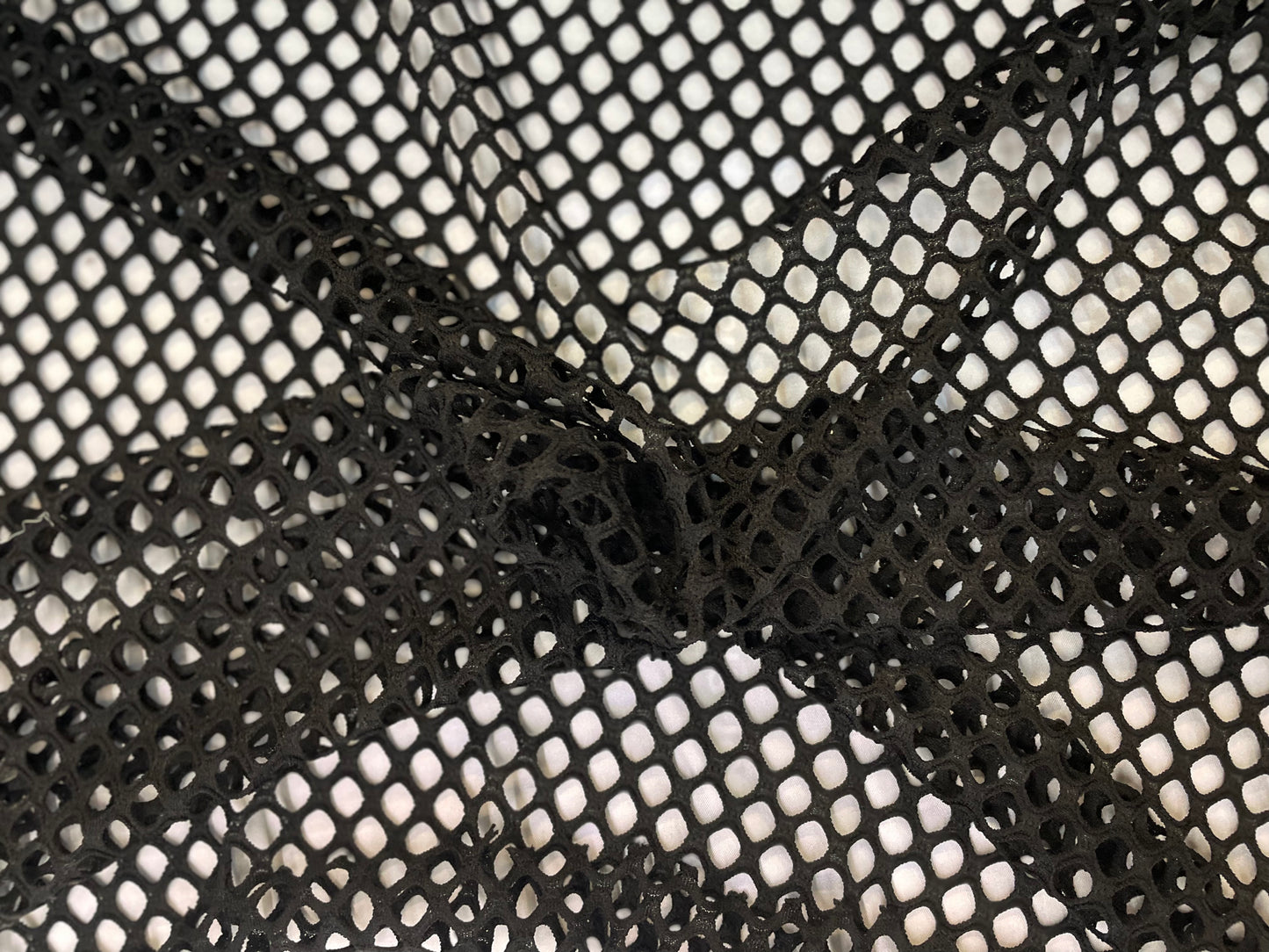 black fish net wholesale Black Stretch Mesh