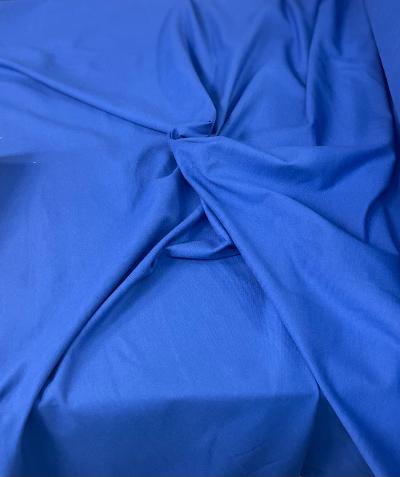 Royal Blue Textured Cotton Pique Jersey